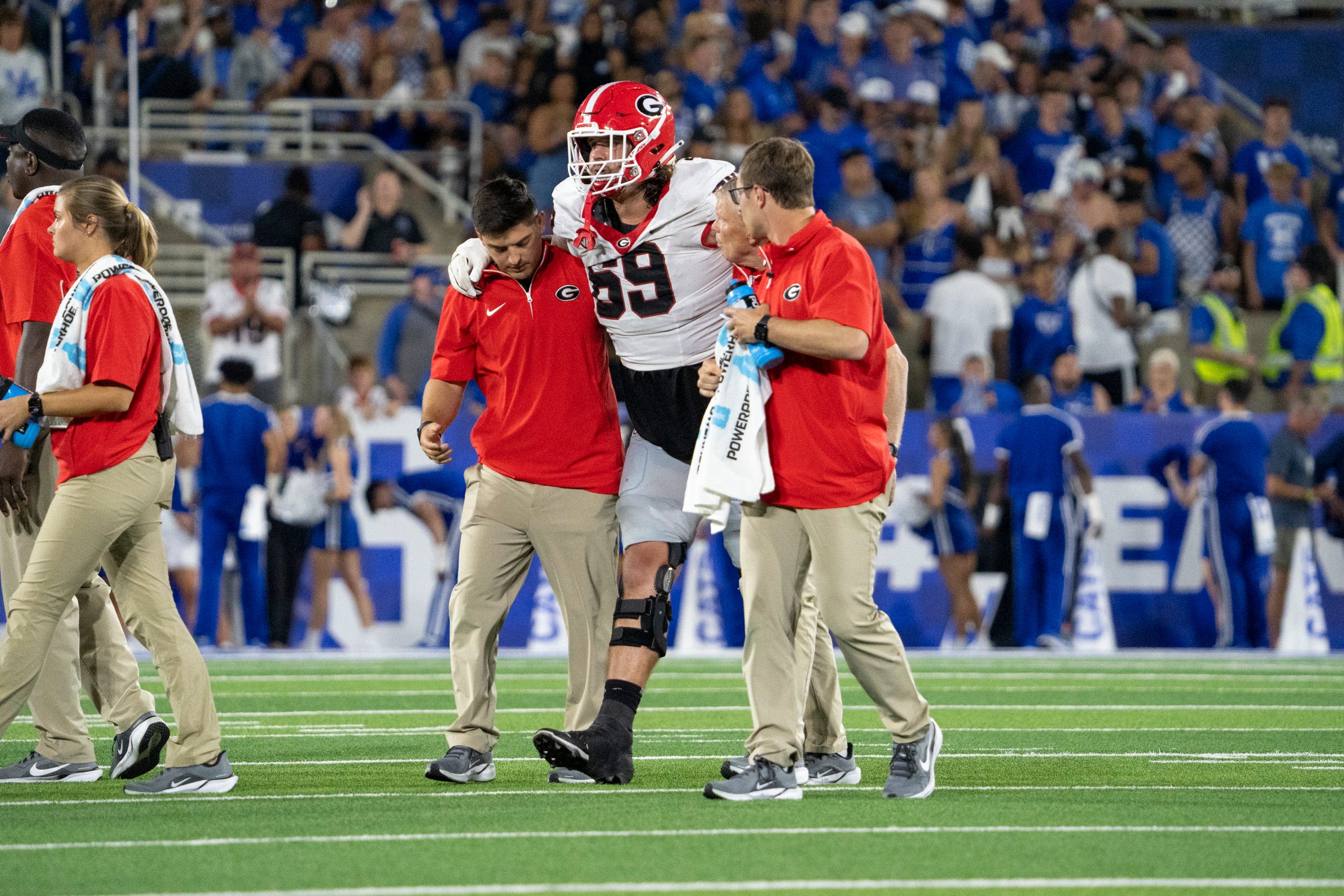 Georgia football offensive guard Tate Ratledge injury update revealed: Report