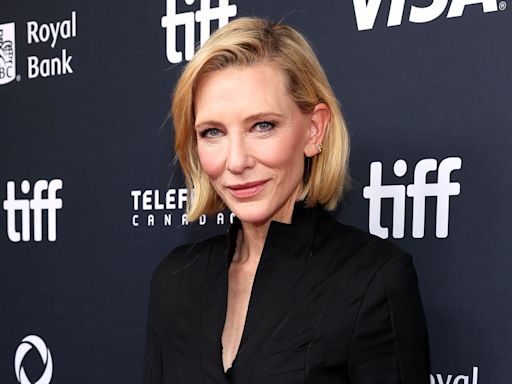 Cate Blanchett Rocks Recycled Spoons (Again!) for 'Disclaimer' Red Carpet at TIFF: 'See You Spoon'