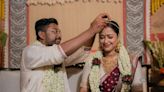 From exchanging garlands and rings to dancing to peppy tunes, take a look at Sohini Sarkar and Shovan Ganguly’s wedding album!