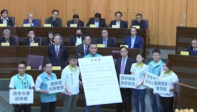 支持藐視議會法案 張善政但書:須議會通過、不違背法令