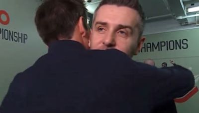 Heartwarming moment BBC reporter goes in for ‘quickest ever hug’ as Mark Selby exits World Snooker Championship