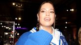 Ashley Graham's preppy jumper dress a whole autumn *vibe*