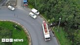 Man rescued after car crash on A140 roundabout in Norfolk