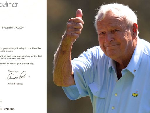 Why Arnold Palmer’s personalized letters meant so much to so many