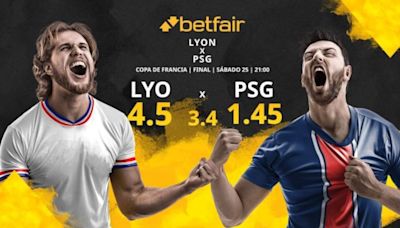 Olympique de Lyon vs. París Saint Germain: horario, TV, estadísticas, cuadro y pronósticos