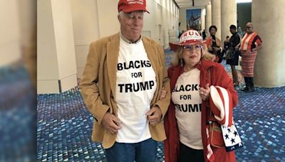 'Black Americans for Trump' event a 'major bust' that featured 'a sea of white people'