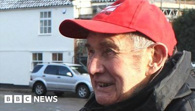 Lasting tribute near Ditchingham's 'chicken roundabout' to man who fed them