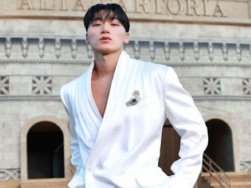 ATEEZ’s San looks ethereal in showstopping sleek fits at Dolce & Gabbana fashion events in Sardinia