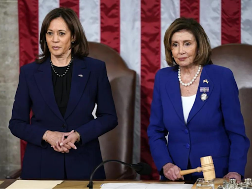 'With limitless optimism ...': Former US House Speaker Nancy Pelosi endorses Kamala Harris for president - Times of India