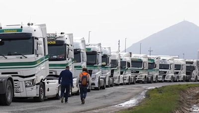 CCOO y UGT llaman a los transportistas a manifestarse por su jubilación anticipada este viernes