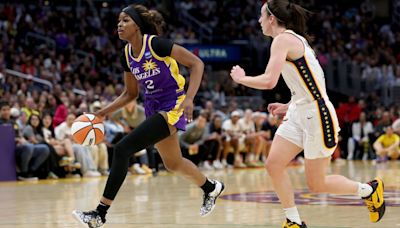 Caitlin Clark gets first WNBA win against LA Sparks