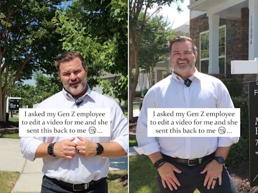 Realtor who asked Gen Z employee to edit video shares hysterical results