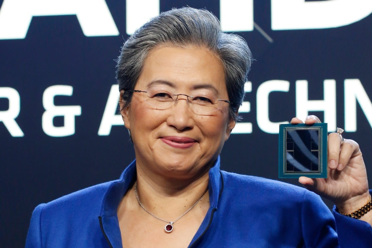 Lisa Su says AMD is on track to a 100x power efficiency improvement by 2027