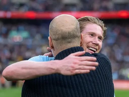 Pep Guardiola issues major update on Kevin De Bruyne’s Manchester City future amid Saudi Arabia transfer talk