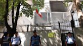 Albanian police force open Iranian Embassy after expulsions