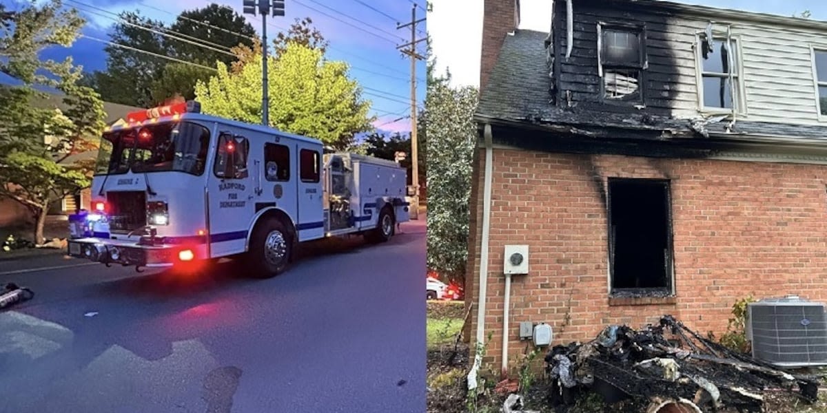 Cat dies, 3 more injured in Radford house fire