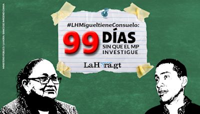 Van 99 días sin que se investiguen posibles hechos de corrupción de Miguel Martínez, pareja de Giammattei