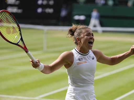 Jasmine Paolini hace historia: es la primera italiana en disputar la final de Wimbledon