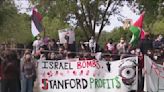 Hundreds attend pro-Palestinian protest on Stanford campus