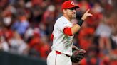 Reds CF Friedl exits after making diving catch