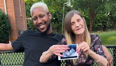 Grandmother, 61, and her husband, 26, give pregnancy update