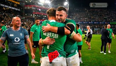 ‘The second-half felt like a bit of a s***-show’ – Caelan Doris hails ‘class’ Ciarán Frawley for rescuing Ireland