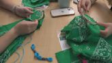 Students use green bandanas to destigmatize mental health at Massachusetts high school