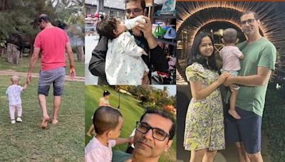 Father's Day Special: Shruti Kumar shares beautiful unseen pictures of TVF's Arunabh Kumar with his daughter