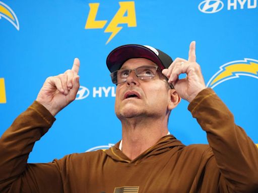 Chargers Notes: Jim Harbaugh's Elite Ranks, Blueprint For Success, Offensive Concerns