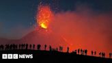 Watch: Drone footage shows explosive Mount Etna eruption