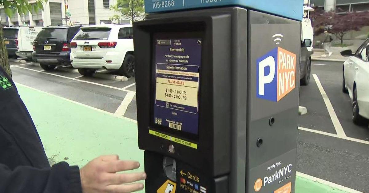 NYC rolls out new, high-tech parking meters. Here's how they work