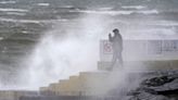 Storm Kathleen wreaks havoc as flights grounded and thousands without power in 70mph winds