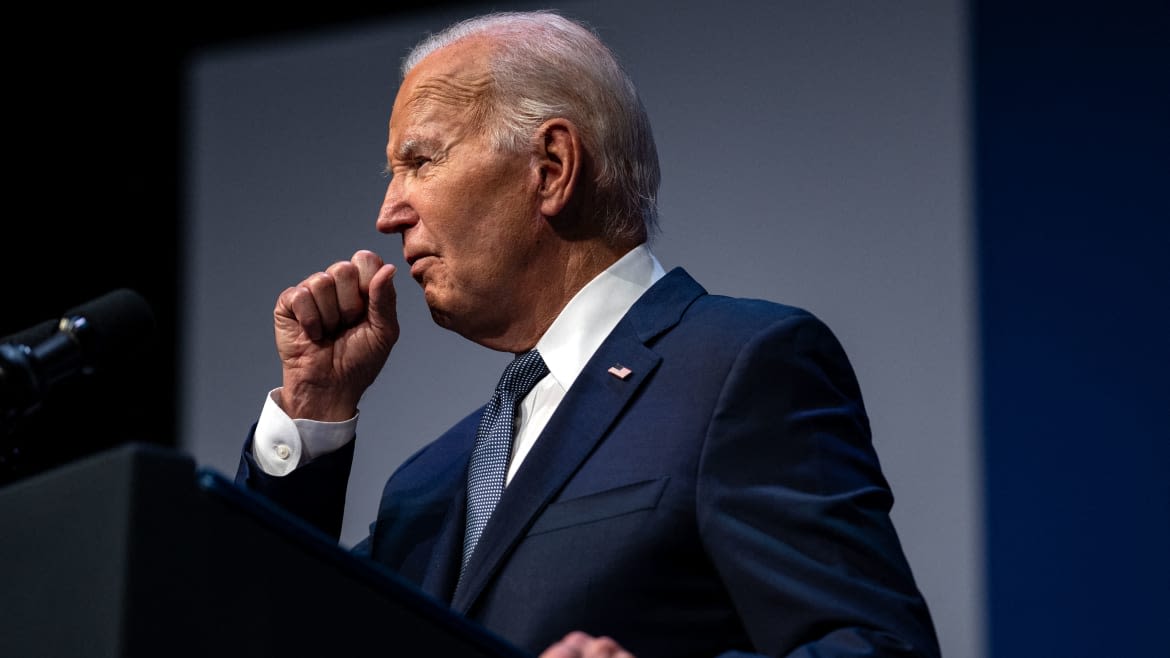 Biden ‘Sounds Like Sh*t’ but Won’t Drop Out: Campaign Aide