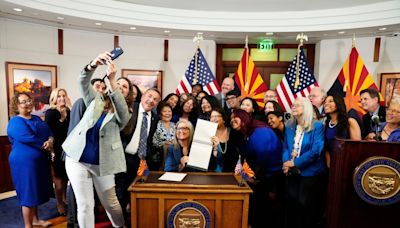 Ariz. governor signs repeal of 1864 abortion ban, but law may still temporarily take effect