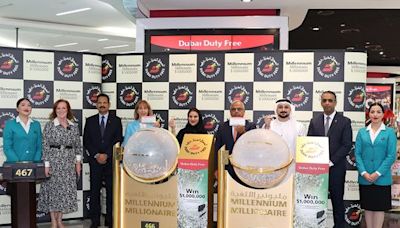 A Lebanese national and a Pakistani citizen win $1 million each in Dubai Duty Free draw
