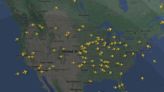 Watch | Time-lapse map shows Microsoft-led IT outage’s impact on US air traffic | World News - The Indian Express