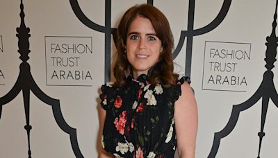 Princess Eugenie stuns in floral dress as she attends the FTA dinner