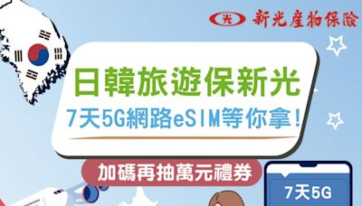 「日韓旅遊」保險首選新光產險！保障升級+網路暢遊再抽萬元禮券