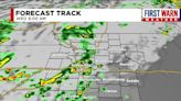 FIRST WARN FORECAST: Rain moves in for Wednesday with showers