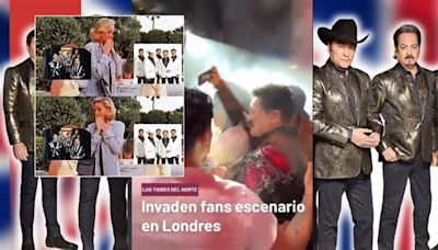 Los Tigres del Norte en Londres: Invaden fans escenario; The Hives empezó todo