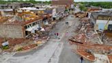 2nd tornado in 5 weeks damages Oklahoma town and causes 1 death as powerful storms hit central US