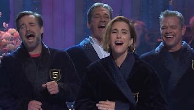 Ryan Gosling, Matt Damon, and more crash Kristen Wiig’s ‘SNL’ Five-Timers Club monologue