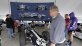 Even when they're not soaring at Road America, Dan Gurney's Eagle race cars are a sight to behold
