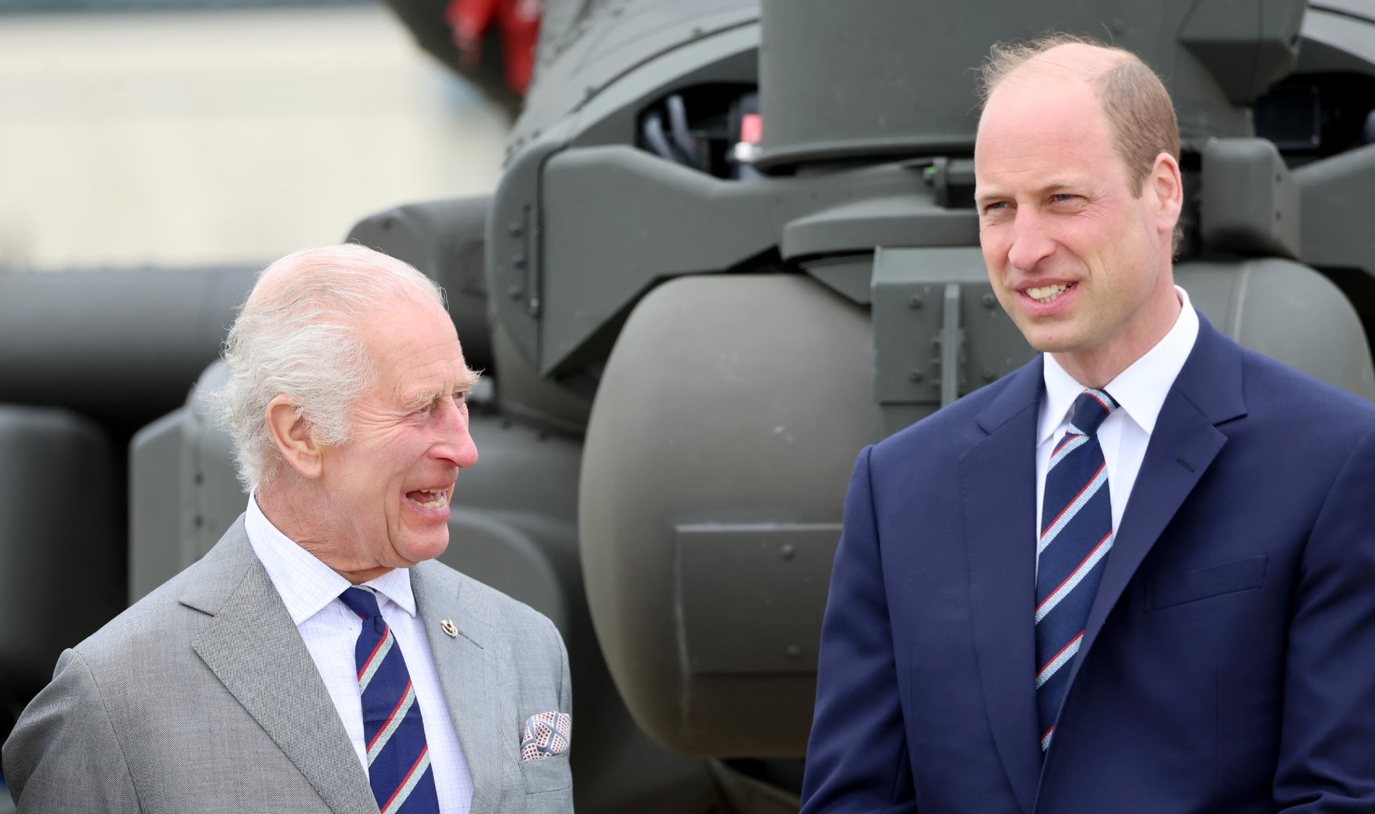King Charles III Unveils Prince William’s New Military Title at Handover Ceremony in Complementary Businesswear