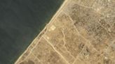 Satellite photos show new port construction in Gaza Strip for U.S.-led aid operation