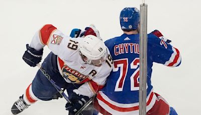 Chytil back in lineup for Rangers in Game 5, Panthers make no changes