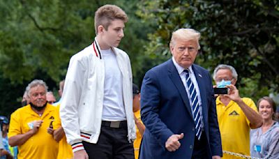 Trump gets his son Barron's age wrong in TV interview