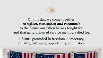 President Joe Biden Proclaims Memorial Day, May 27, 2024, as a Day of Prayer for Permanent Peace - A National...