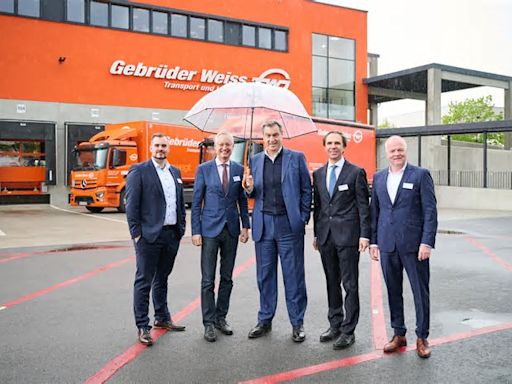 Bayerischer Ministerpräsident eröffnet Logistikzentrum von Gebrüder Weiss in Straubing