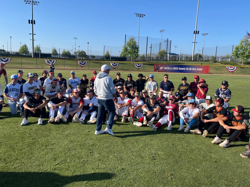 Wild pitch in ninth helps North beat South in Orange County All-Star Baseball Game